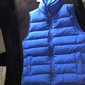JCrew mountain Puffer vest NWT